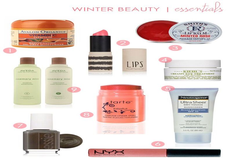 winter beauty essentials